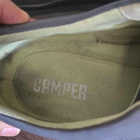 Camper men's Gray Slip-Ons with elastic Straps and Smooth Upper size 44(11US) - Picture 2 of 8